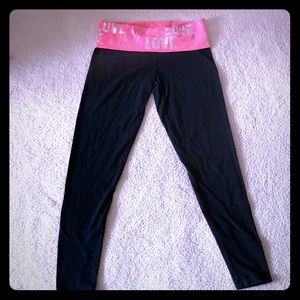 Fold over yoga leggings